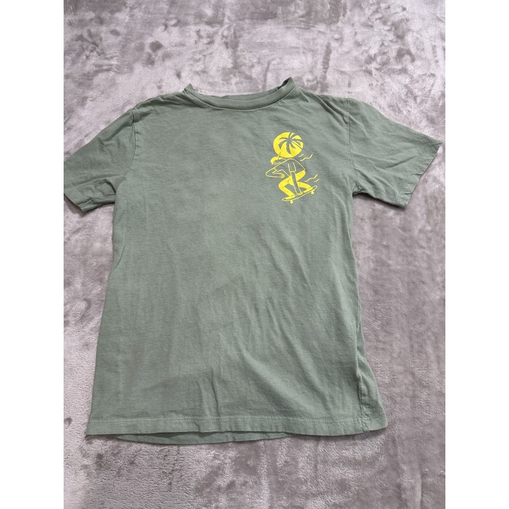 Tony Hawk T-Shirt Boys Size Medium 10/12 Light Green Skateboard Short Sleeve‎